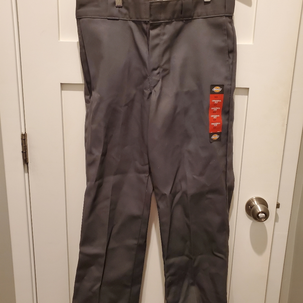 NWT Dickies 874 work pants 31x30 Gray